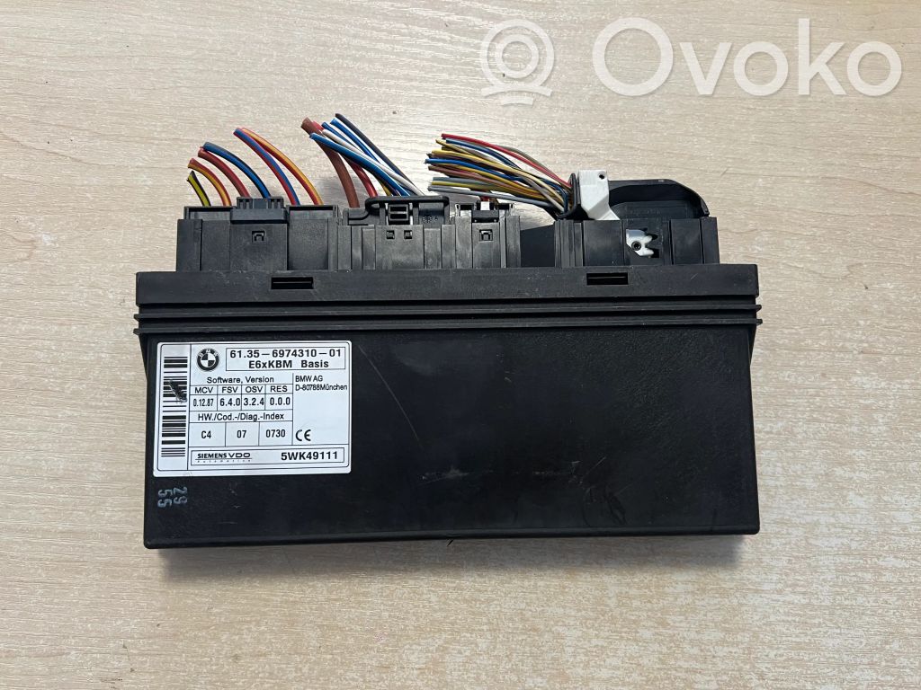 BMW 5 E60 E61 Komforta modulis 