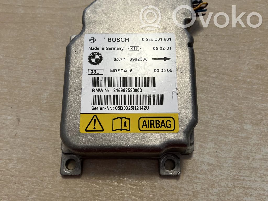Airbag control unit/module   6962530,65776962530,0285001681,316962530003