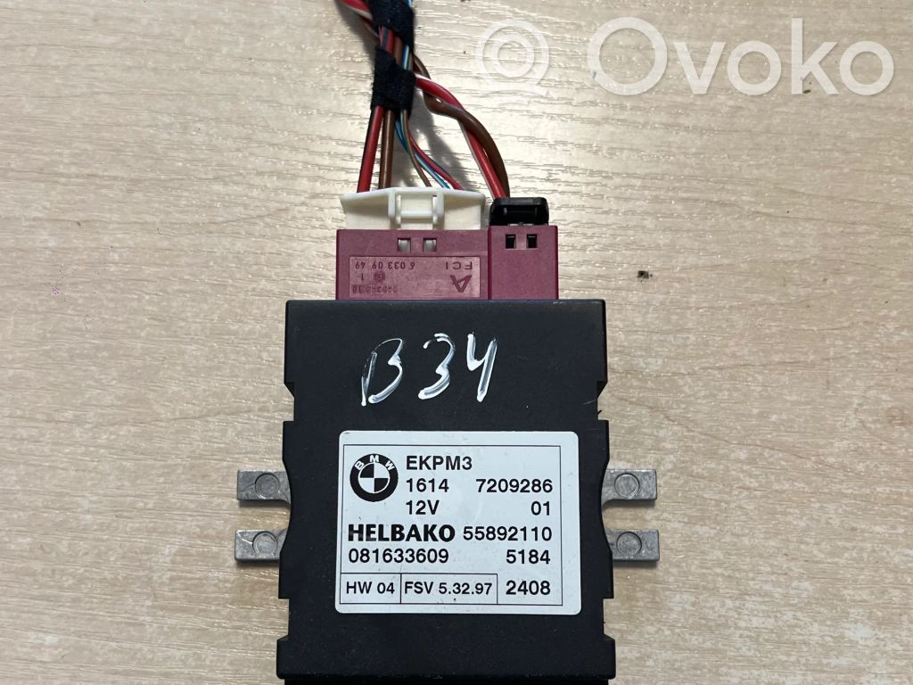 Fuel injection pump control unit/module   7209286,16147209286,081633609