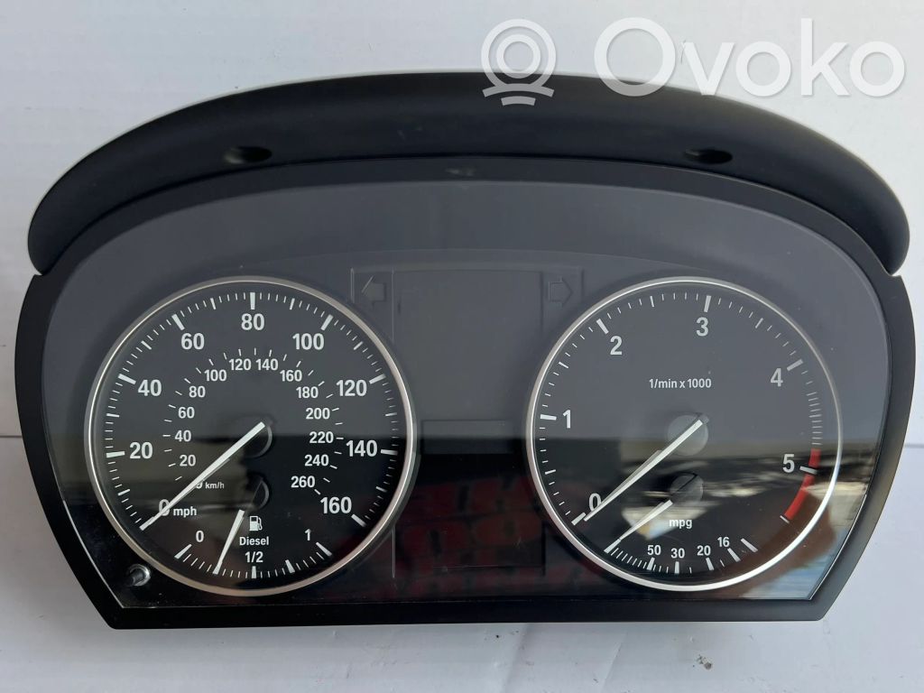 BMW 3 E90 E91 Speedometer (instrument cluster) 