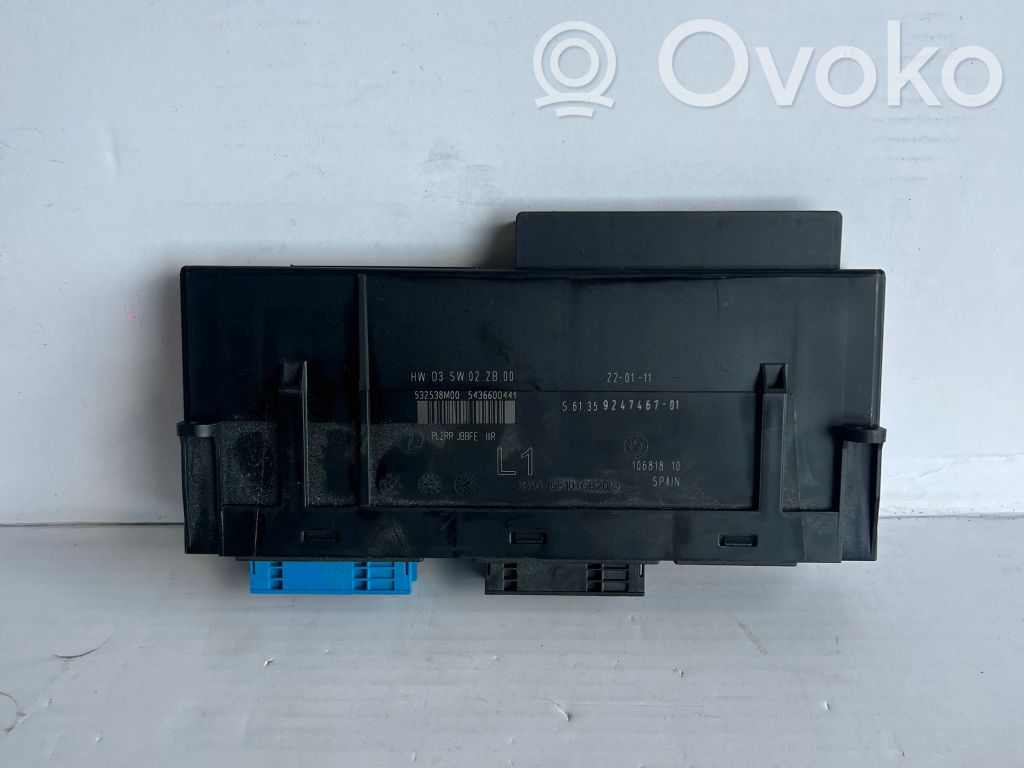 BMW 3 E92 E93 Comfort/convenience module 