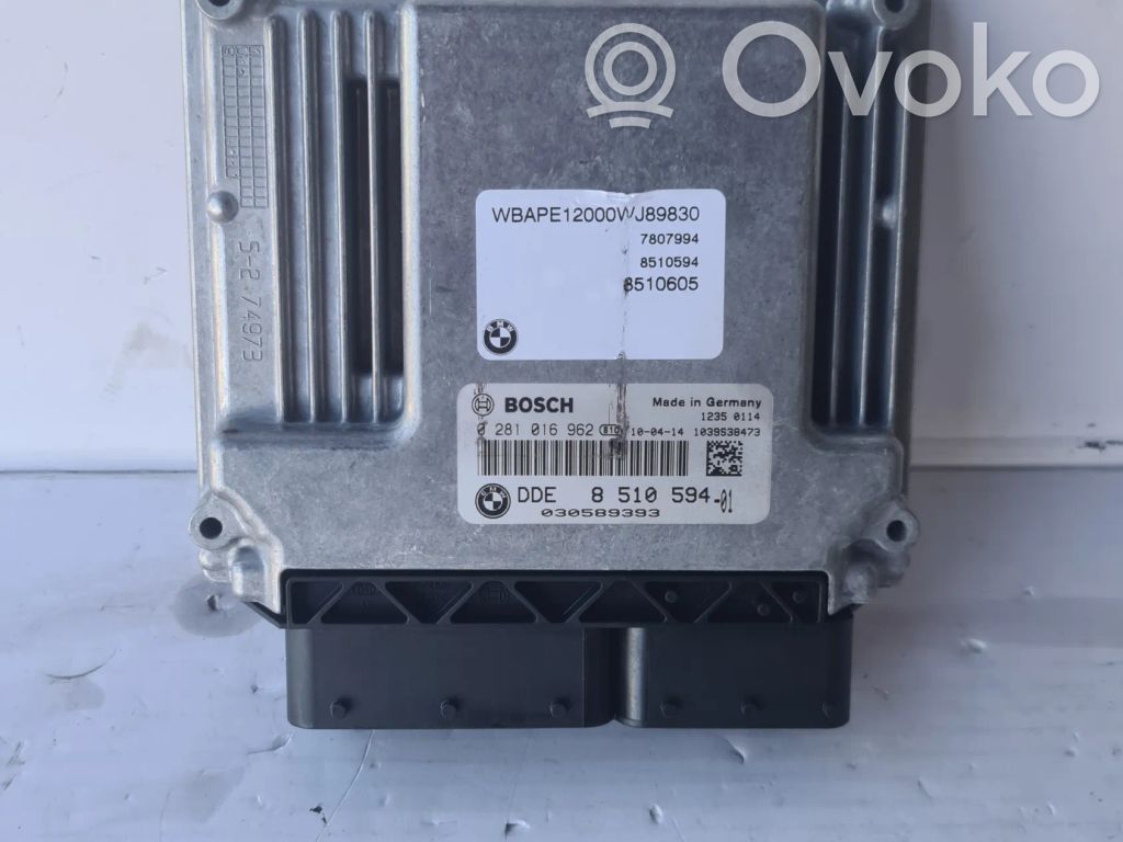 BMW X3 E83 Engine control unit/module 