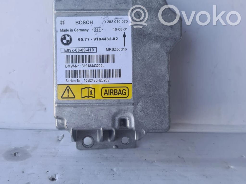 BMW 1 E81 E87 Unidad de control/módulo del Airbag 