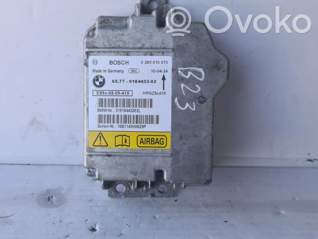 BMW 1 E81 E87 Unidad de control/módulo del Airbag 
