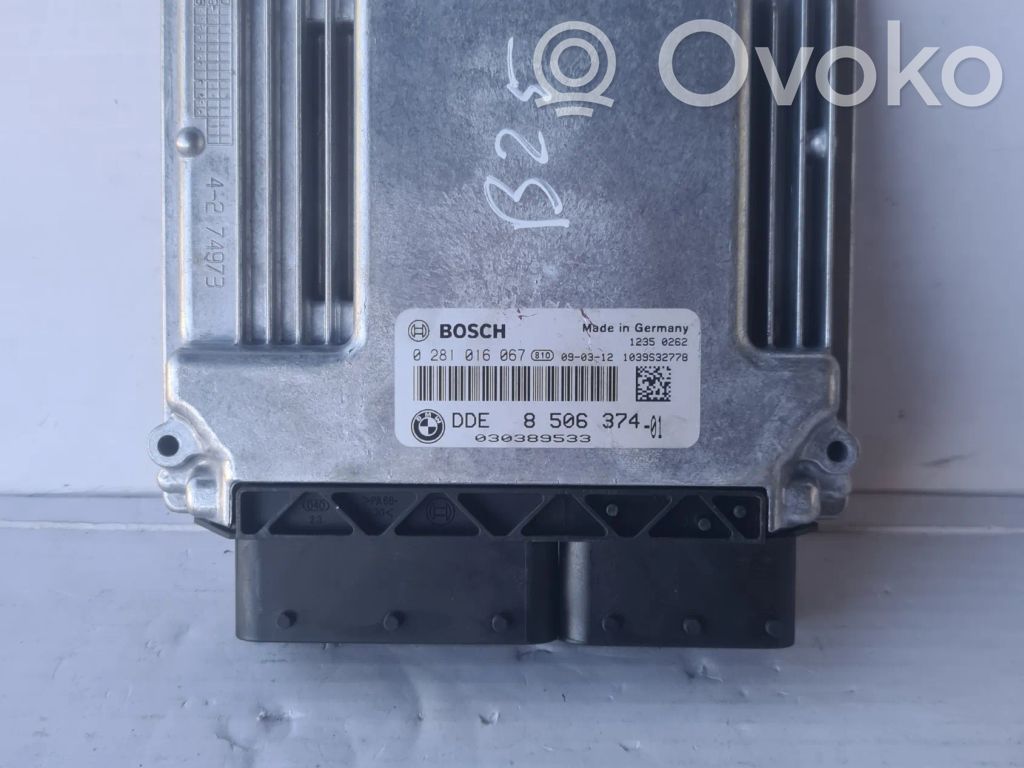 BMW 3 E90 E91 Engine control unit/module 