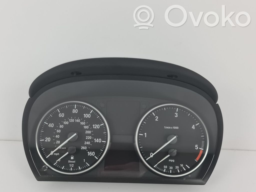 BMW 3 E90 E91 Speedometer (instrument cluster) 