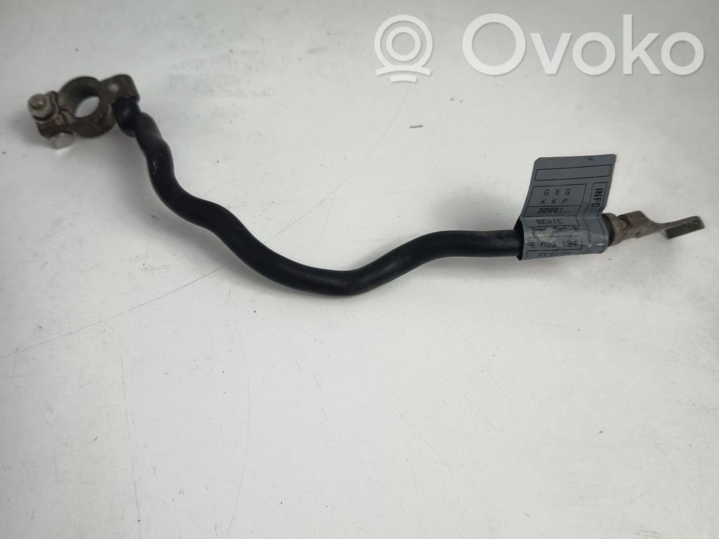 BMW 3 E46 Negative earth cable (battery) 