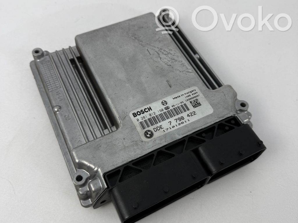 BMW 5 E60 E61 Unidad de control/módulo del motor 