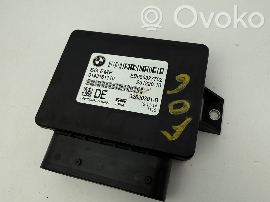 BMW 6 F06 Gran coupe Modul de control frână de mână 