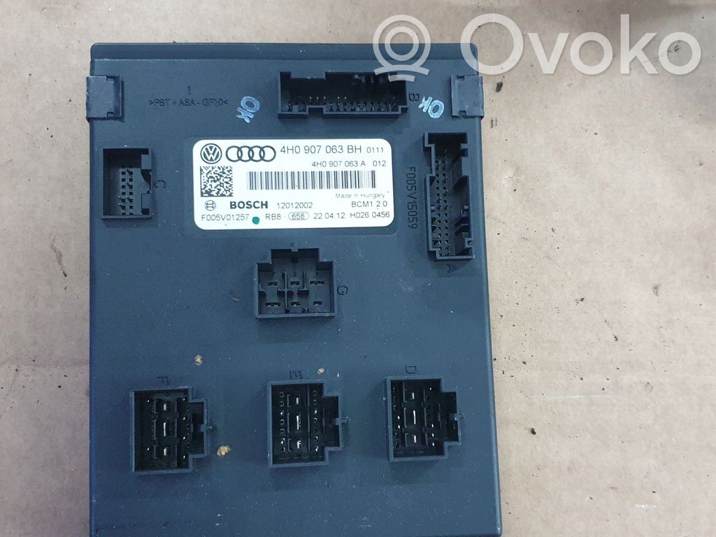 Audi A6 S6 C7 4G Module confort 