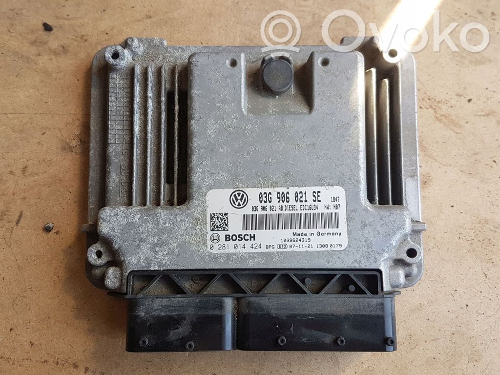 Seat Leon (1P) Engine control unit/module 