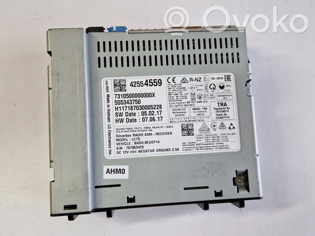 Opel Astra K Panel / Radioodtwarzacz CD/DVD/GPS 