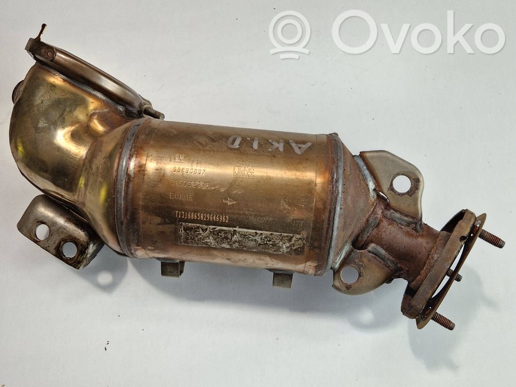 Opel Astra K Katalysaattori/FAP/DPF-hiukkassuodatin 