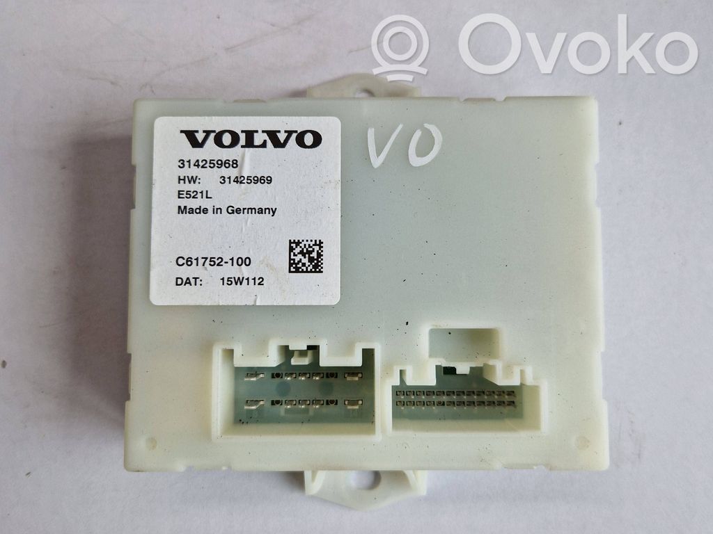 Volvo XC60 Tailgate/trunk control unit/module 