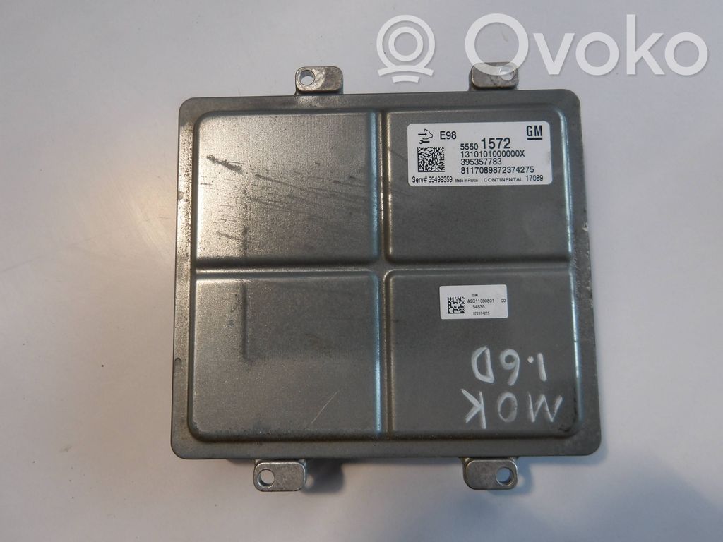 Opel Mokka X Engine control unit/module 