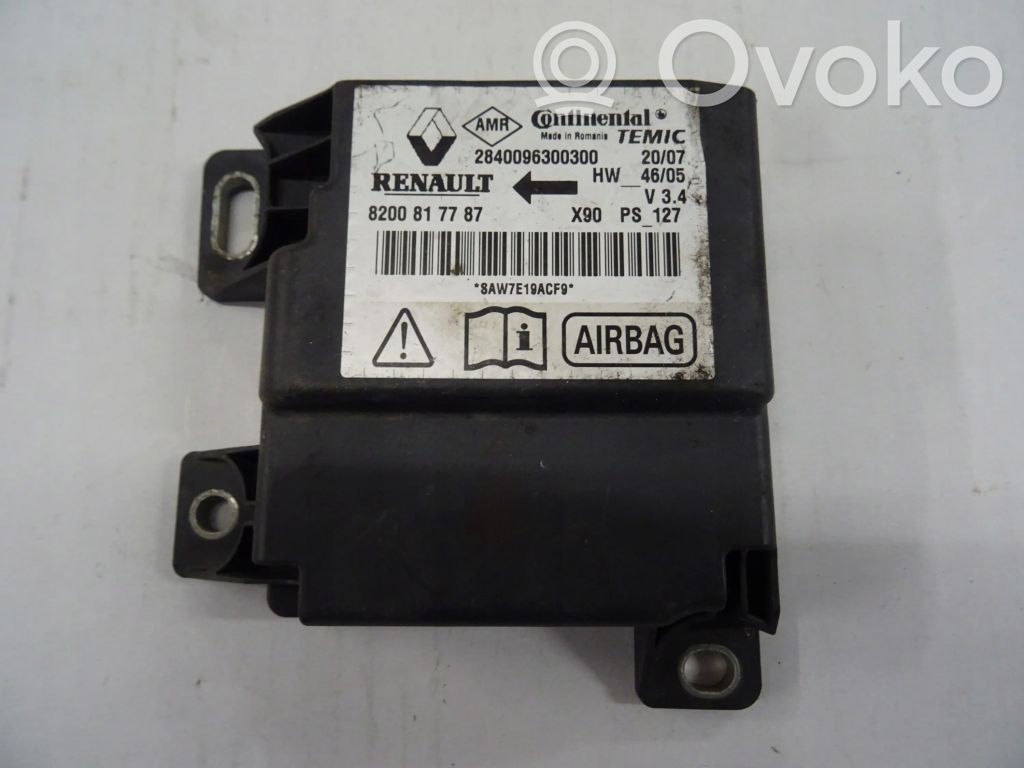 Dacia Logan I Airbag control unit/module 