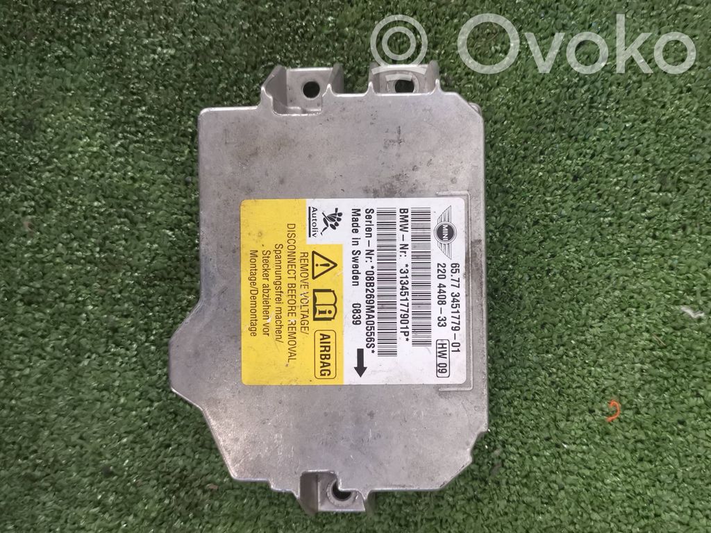 Mini One - Cooper R56 Airbag control unit/module 