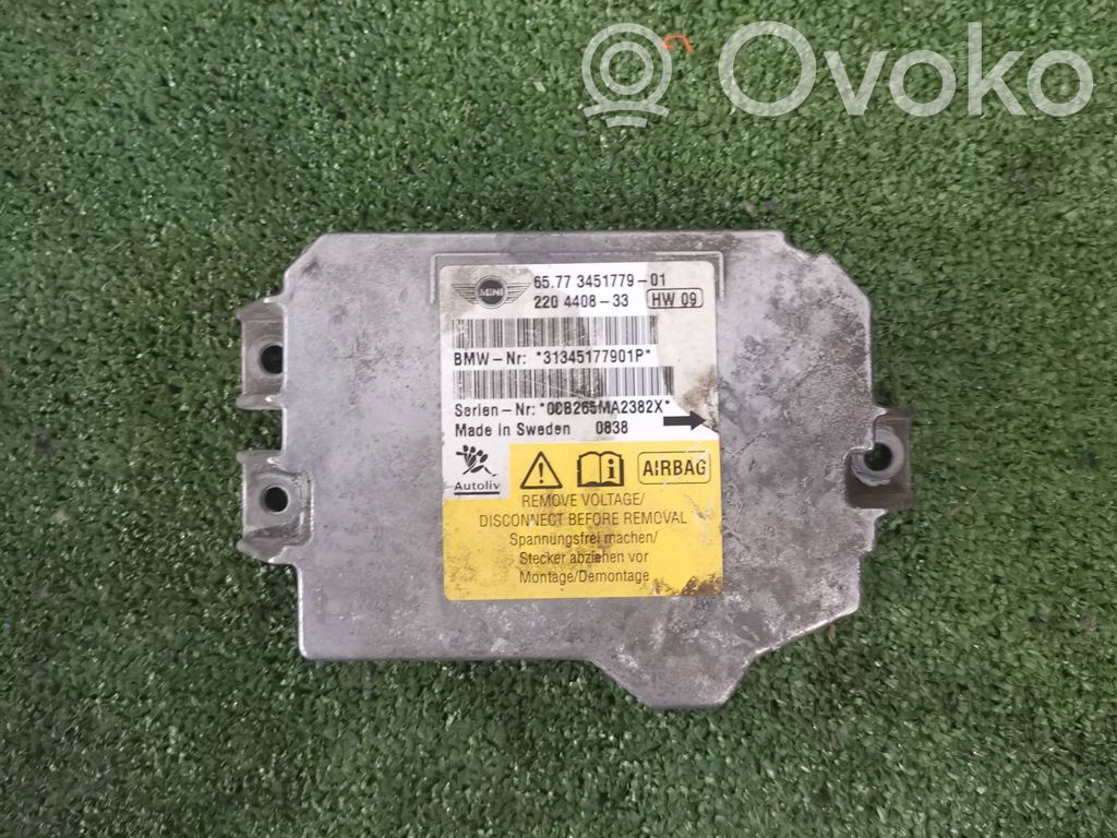 Mini One - Cooper R56 Airbag control unit/module 