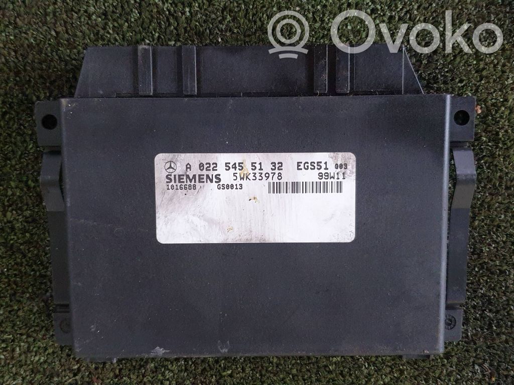 Mercedes-Benz S W220 Gearbox control unit/module 