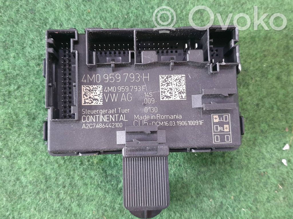 Audi A4 S4 B9 8W Door control unit/module 
