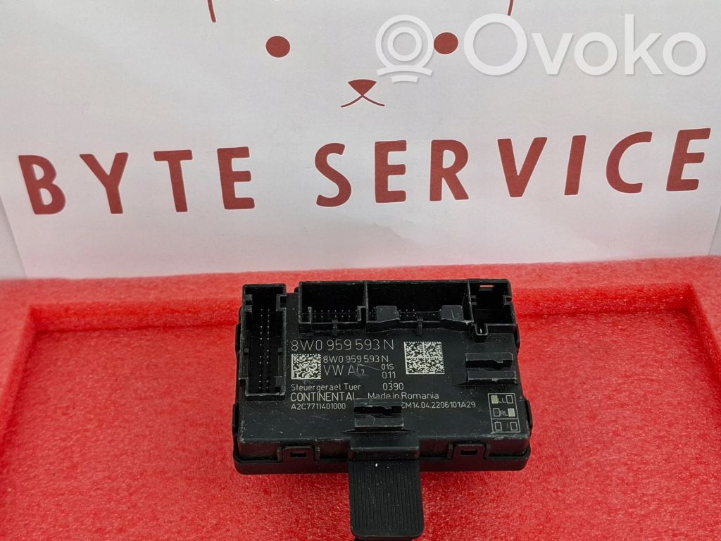 Audi A4 S4 B9 8W Door control unit/module 