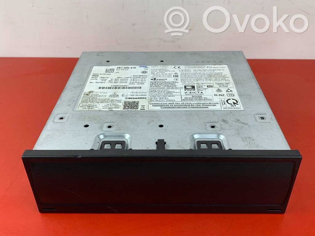Volkswagen Caddy Unité de navigation Lecteur CD / DVD 