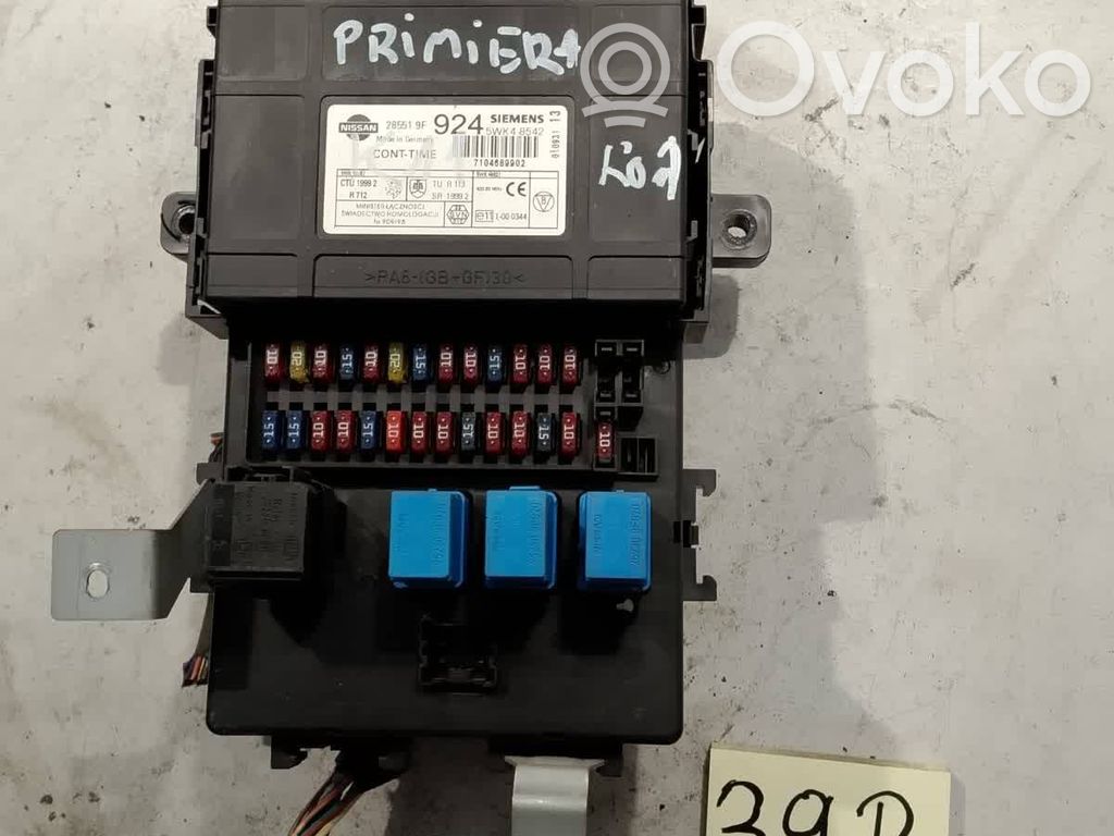 Nissan Primera Fuse module 