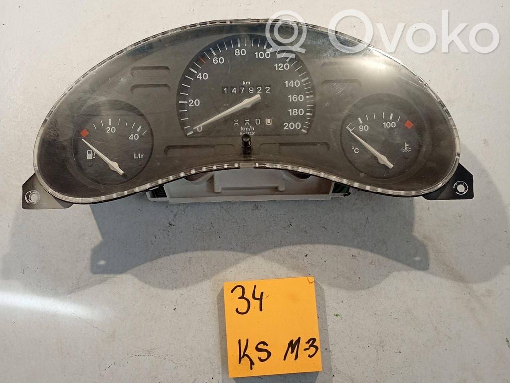 Opel Corsa B Speedometer (instrument cluster) 
