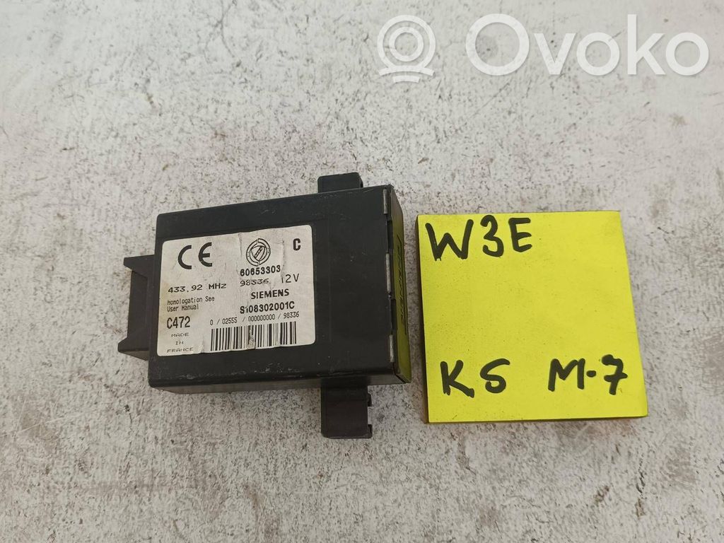 Alfa Romeo 156 Muut ohjainlaitteet/moduulit 