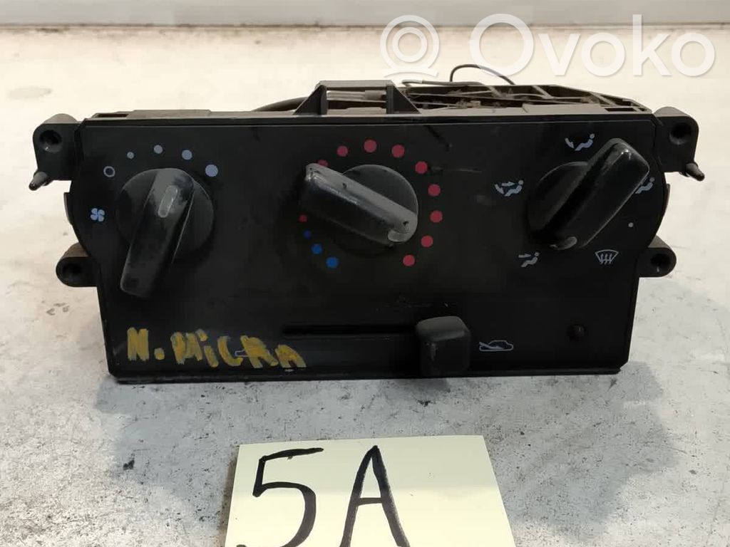 Nissan Micra Climate control unit 