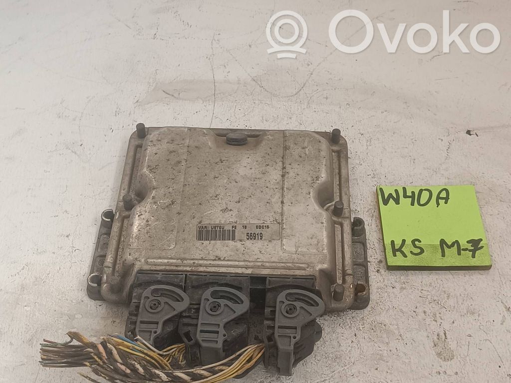 Citroen Jumpy Engine control unit/module 