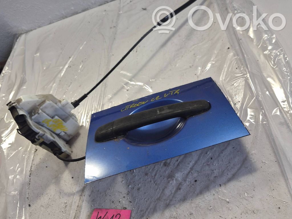 Citroen C5 Zamek drzwi przednich 