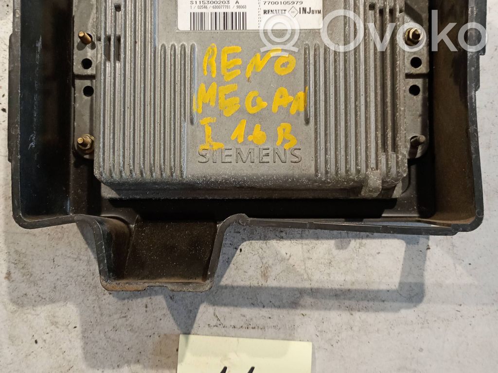 Renault Megane I Engine control unit/module 