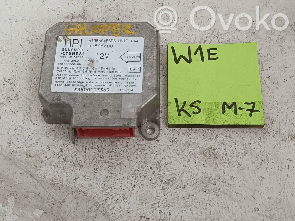 Hyundai Galloper Airbag control unit/module 