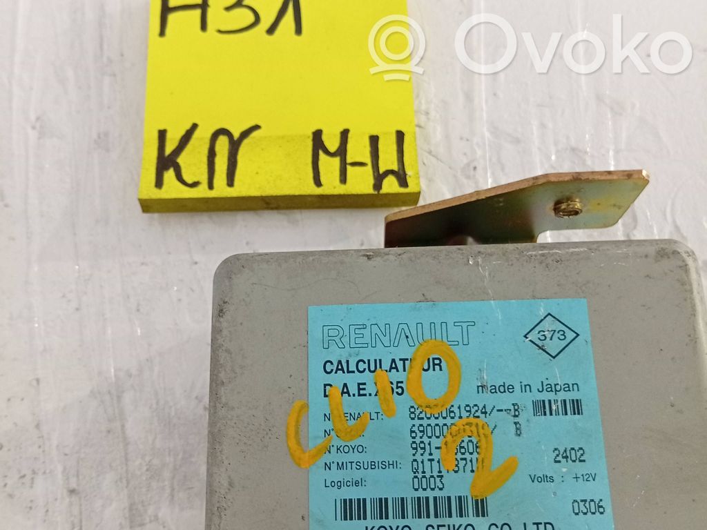Renault Clio II Unidad de control/módulo de la dirección asistida 