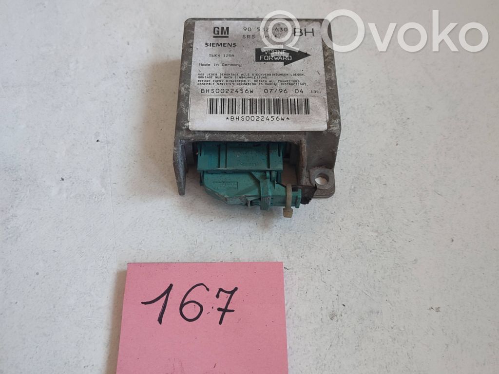 Opel Combo C Airbag control unit/module 