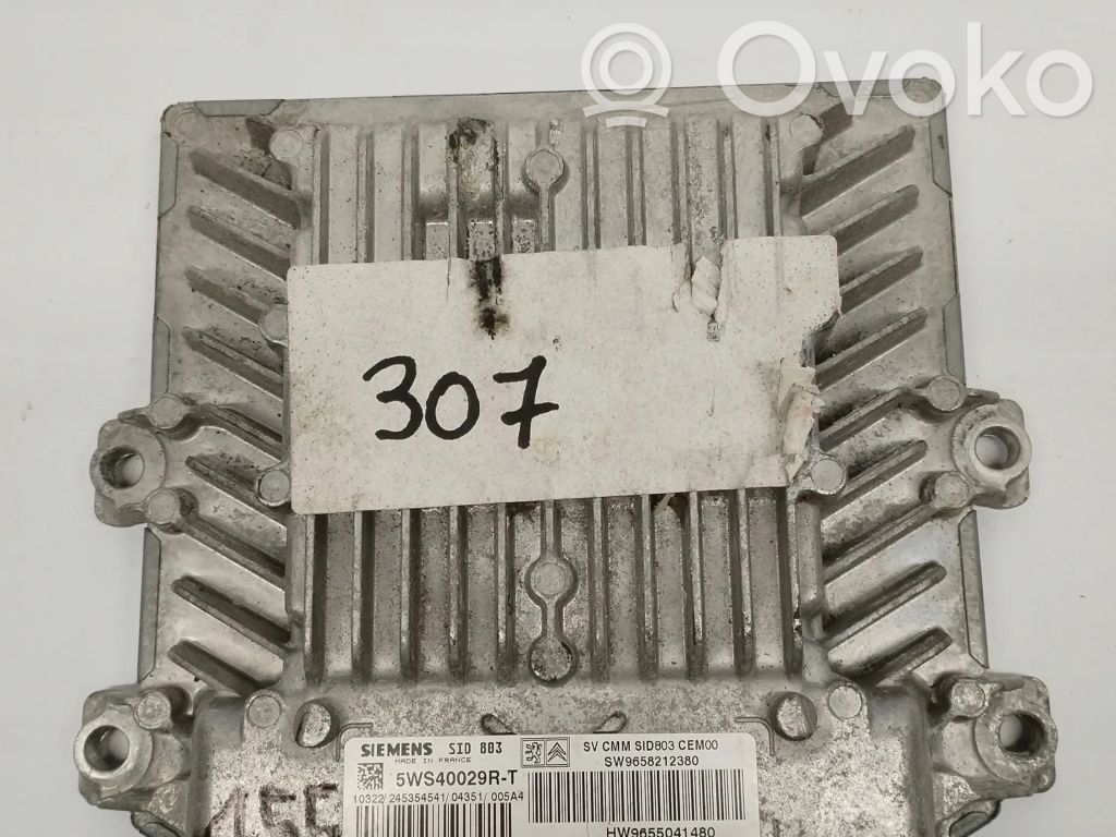 Peugeot 307 Engine control unit/module 