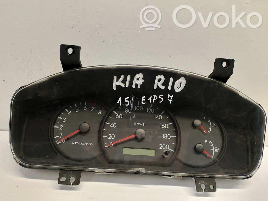 KIA Rio Vitezometru (grup de instrumente) 