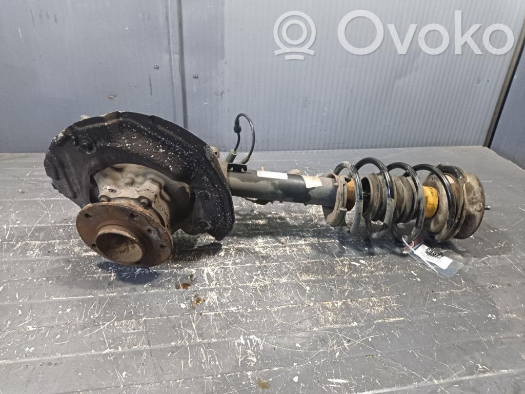 Front shock absorber with coil spring