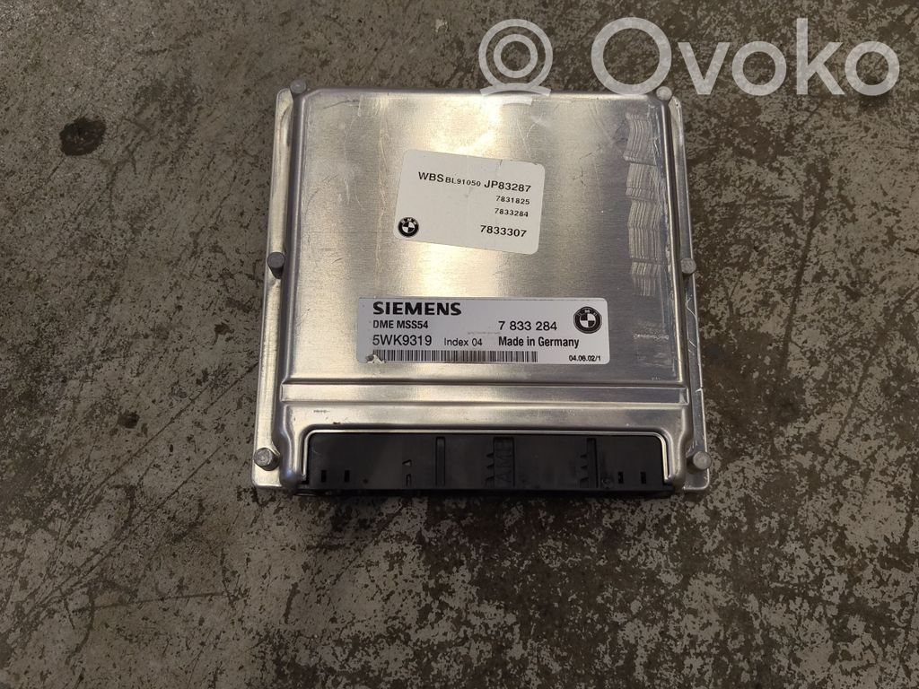 BMW 3 E46 Engine ECU kit and lock set 