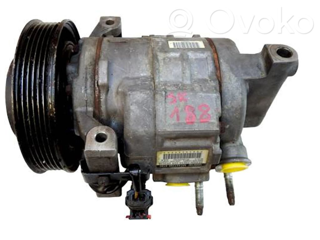 Jeep Cherokee Ilmastointilaitteen kompressorin pumppu (A/C) 