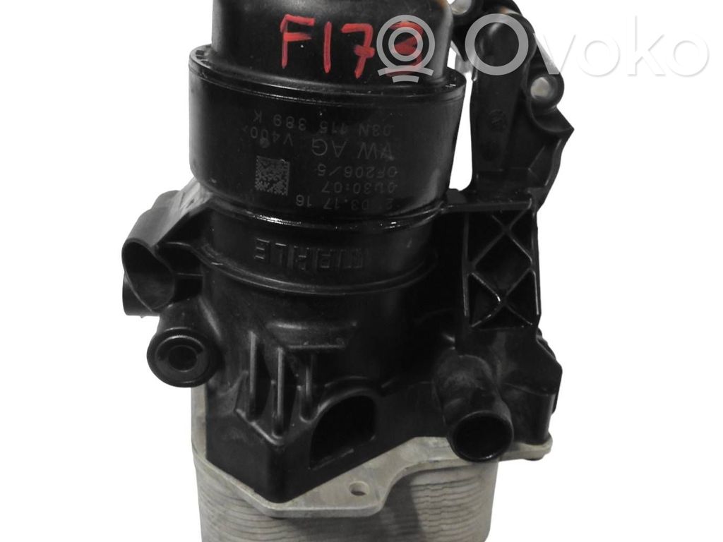 Volkswagen Golf VII Oil filter mounting bracket 