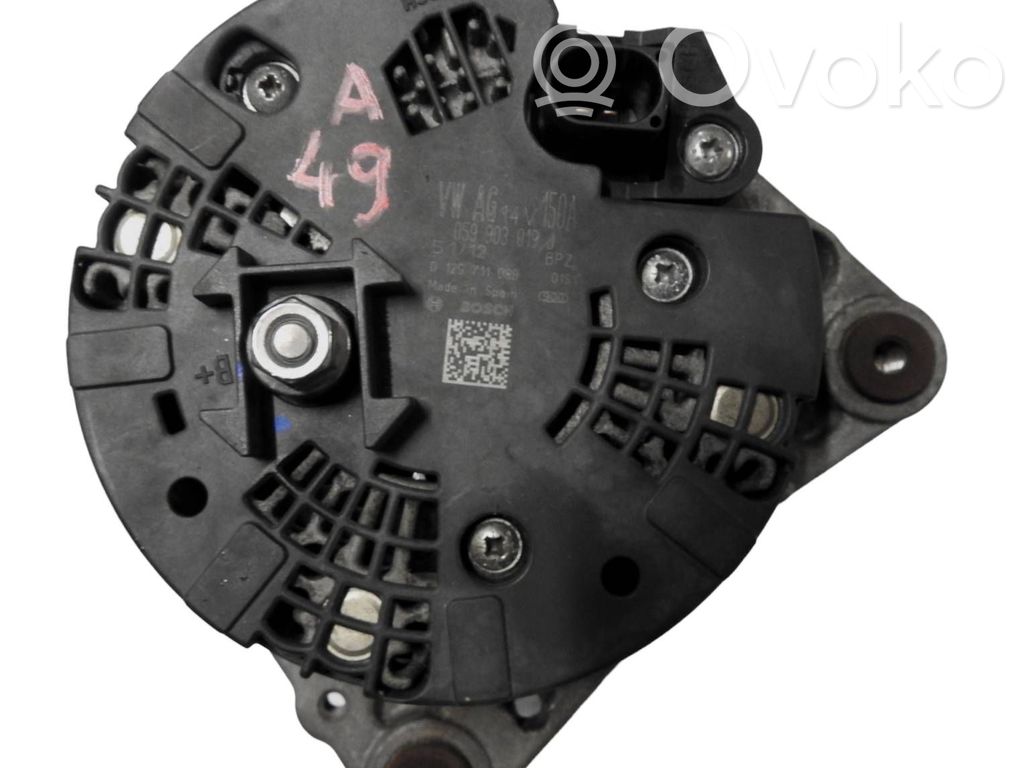 Audi A5 8T 8F Ģenerators 