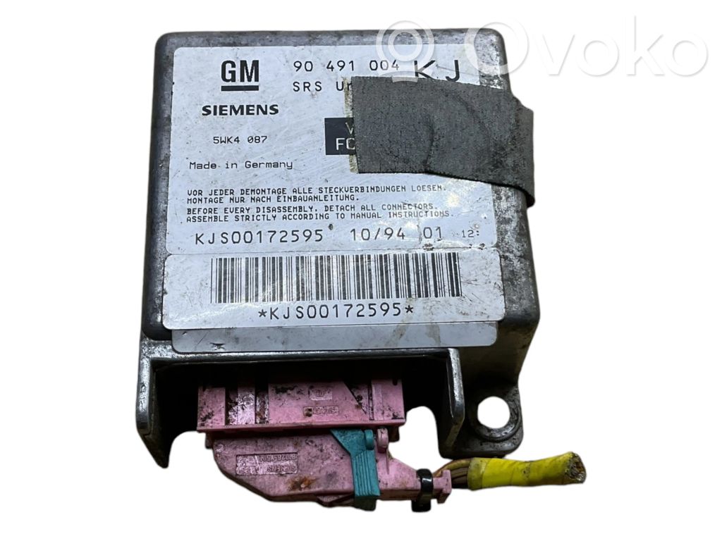 Opel Omega B1 Airbag control unit/module 