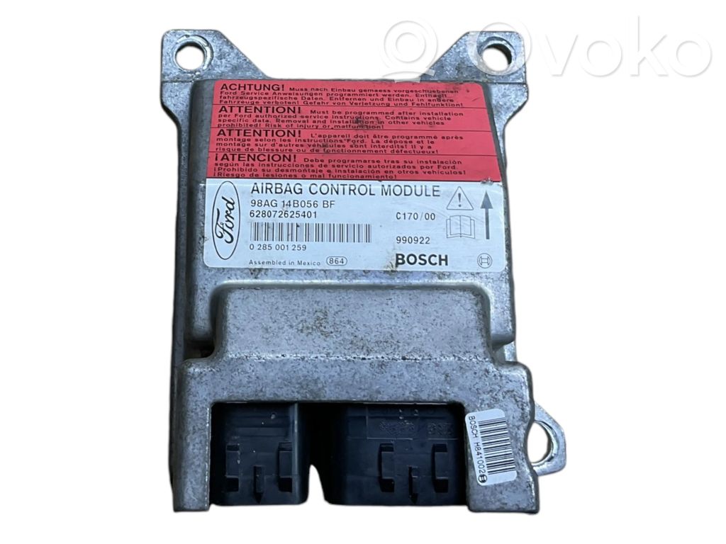 Ford Focus Airbag control unit/module 
