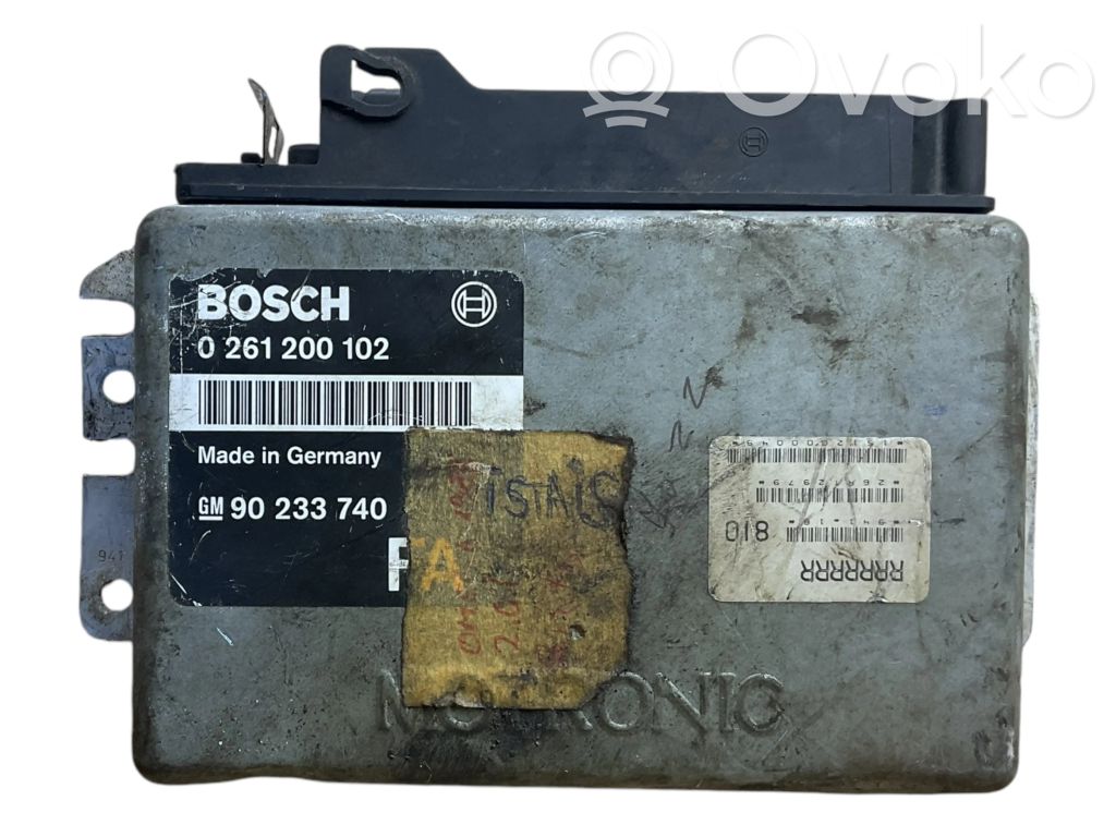 Opel Zafira A Engine control unit/module 