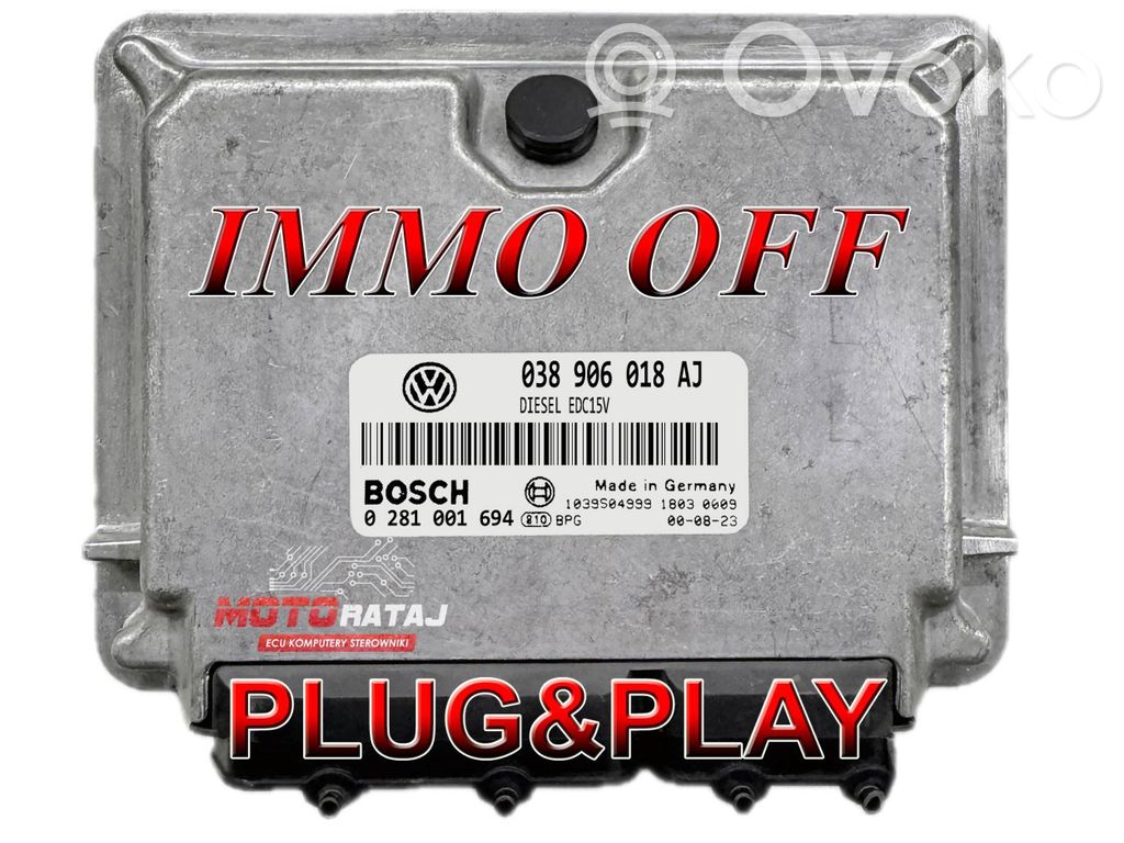 Audi A3 S3 8L Engine control unit/module ECU 