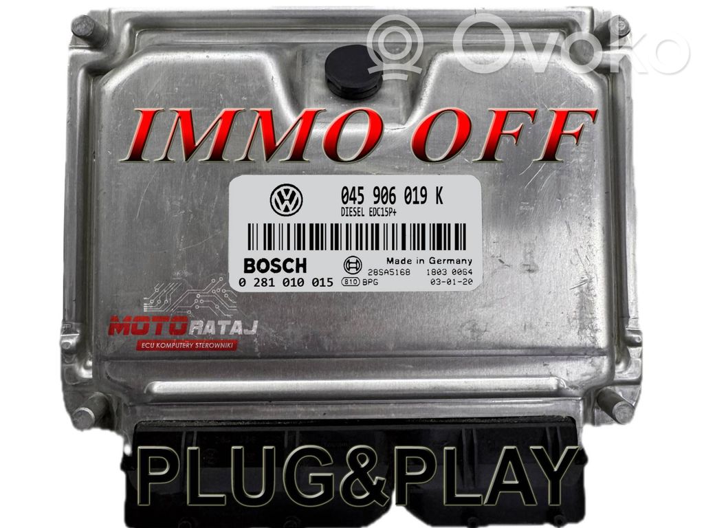 Volkswagen Lupo Sterownik / Moduł ECU 