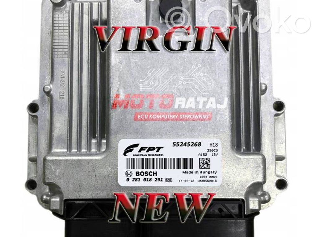 Fiat Ducato Engine control unit/module ECU 