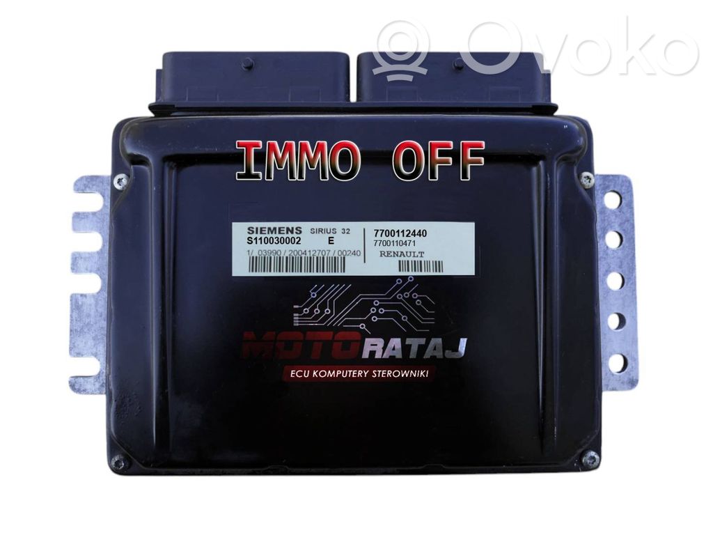 Renault Laguna I Engine control unit/module 